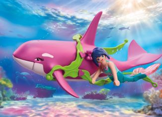 Playmobil - 72106 - Orca con sirena - Detail Playmobil - 72106 - Orca con sirena