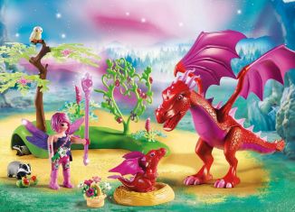 Playmobil - 71586 - Friendly Dragon with Baby