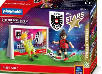 Playmobil - 72347 - ÖFB shooting set - Detail Playmobil - 72347 - ÖFB shooting set