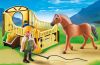 Playmobil - 70589 - Fjord Horse with Brown-Yellow Horsebox Playmobil - 70589 - Fjord Horse with Brown-Yellow Horsebox