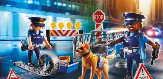 Playmobil - 6878 - Police Roadblock