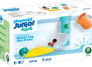 Playmobil - 71775 - Waterfall tank with slide