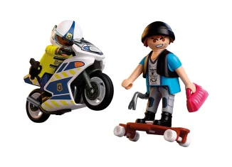Playmobil - 72079 - Chase with motorcycle