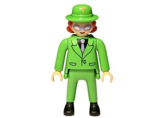 Playmobil - 00000VC301 - Riddler (Kinder DC Playmobil Promo 2025) - Detail Playmobil - 00000VC301 - Riddler (Kinder DC Playmobil Promo 2025)
