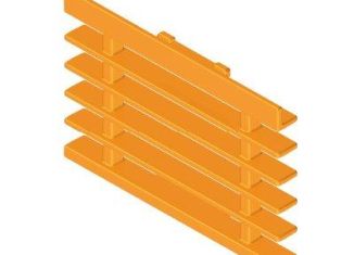 Playmobil - 30023682 - Front window KH blind