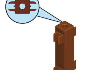 Playmobil - 30027402 - BS post 45 fence 2S
