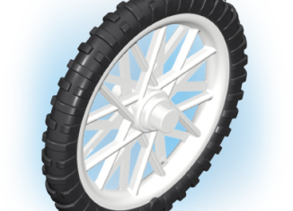 Playmobil - 30031663 - Mountainbike wheel
