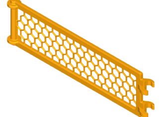 Playmobil - 30033463 - Rabbit enclosure grid 95 mm