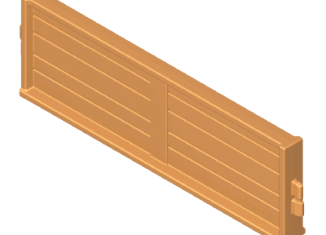 Playmobil - 30034243 - Stable box 17 side wall