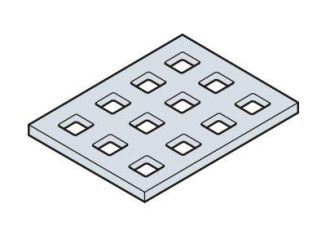 Playmobil - 30034380 - Perforated plate 60/45 II