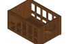 Playmobil - 30034662 - Lattice box wood II