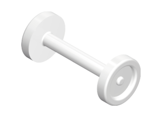 Playmobil - 30051230 - Hand cart axle