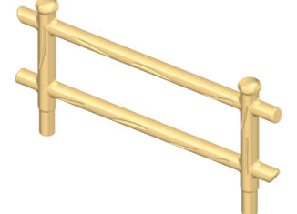 Playmobil - 30052262 - Wooden jetty 95 railing
