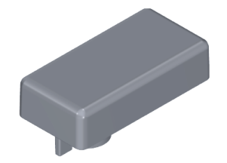 Playmobil - 30053502 - Rectangular building block half