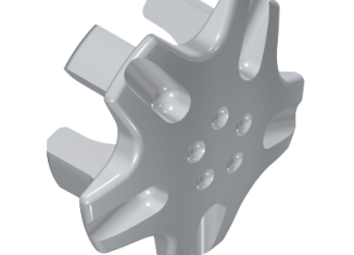 Playmobil - 30055452 - Rim 5 star hubcap