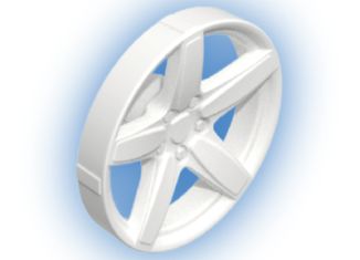 Playmobil - 30056763 - Hubcap D29 5 Sp.17