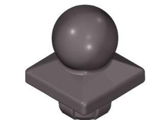 Playmobil - 30056792 - BS fence end ball