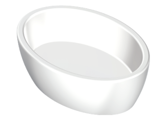 Playmobil - 30057632 - Oval washbasin 36mm