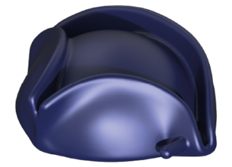 Playmobil - 30058393 - Tricorn hat open m. Kno