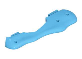 Playmobil - 30061593 - Fence rock 140 base plate