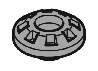 Playmobil - 30063773 - BS round cover Spycop