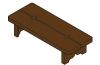 Playmobil - 30064180 - Knight furniture bench II