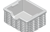 Playmobil - 30065712 - BS shelf 33x28x85 basket