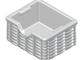 Playmobil - 30065712 - BS shelf 33x28x85 basket