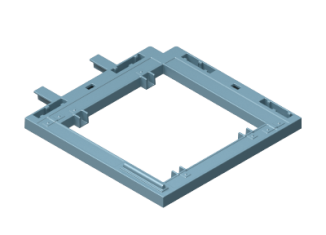 Playmobil - 30068773 - Bottom 150/150 Stahlg.