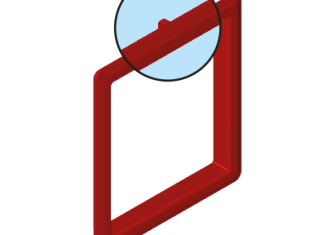 Playmobil - 30069242 - Dog kennel window frame