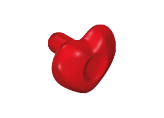 Playmobil - 30069662 - Heart 6mm attachable 1.6