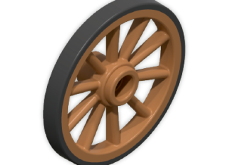 Playmobil - 30071400 - Wagon wheel D45x5 III
