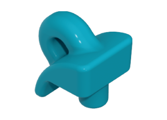 Playmobil - 30072023 - Wild water kayak cord eyelet