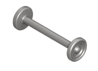 Playmobil - 30072523 - Serving cart axle