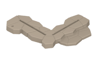 Playmobil - 30077763 - Base plate. 103x105 Fels
