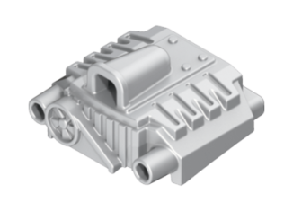 Playmobil - 30078473 - Engineblock Tuning car