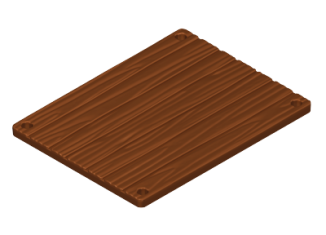Playmobil - 30079322 - Wooden cage base