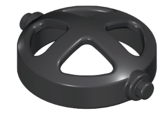 Playmobil - 30081650 - Welder's mask head part