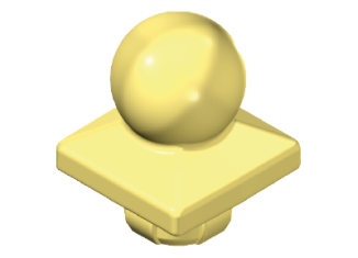 Playmobil - 30082262 - BS fence end ball