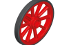 Playmobil - 30085050 - Wagon wheel D45x5 III