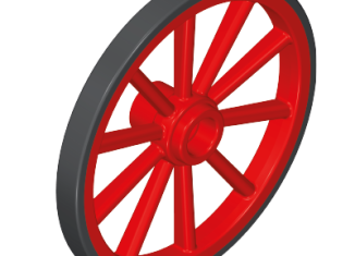 Playmobil - 30085060 - Wagon wheel D55x5 III