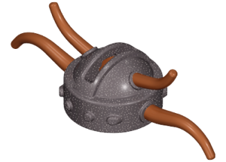 Playmobil - 30085282 - Pot helmet 4 thin horns