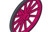 Playmobil - 30085580 - Spoked wheel 54 x 3,2