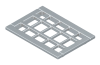 Playmobil - 30095142 - Wooden lattice box lid