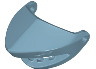 Playmobil - 30097082 - Helmetet Haifisch visor