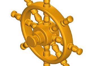 Playmobil - 30206913 - Pirate ship steering wheel 06