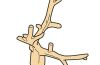 Playmobil - 30210192 - Dry tree 65mm III