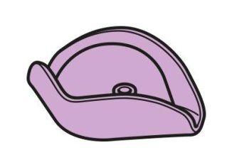 Playmobil - 30213633 - Tricorn hat m. hole 2,5