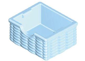 Playmobil - 30213892 - BS shelf 33x28x85 basket