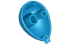 Playmobil - 30217343 - Oval balloon half
